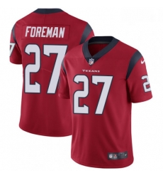 Men Nike Houston Texans 27 DOnta Foreman Limited Red Alternate Vapor Untouchable NFL Jersey