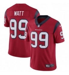 Men Nike Houston Texans 99 JJ Watt Limited Red Alternate Vapor Untouchable NFL Jersey