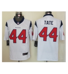 Nike Houston Texans 44 Ben Tate White Limited NFL Jersey