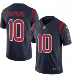 Youth Nike Houston Texans 10 DeAndre Hopkins Limited Navy Blue Rush Vapor Untouchable NFL Jersey