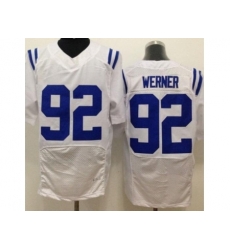 Nike Indianapolis Colts 92 Bjoern Werner White Elite NFL Jersey