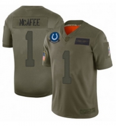 Youth Indianapolis Colts 1 Pat McAfee Limited Camo 2019 Salute to Service Football Jersey