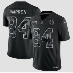 Youth Indianapolis Colts  84 Tyler Warren Black 2026 Salute to Service Limited Stitched Football Jersey