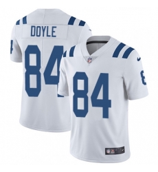 Youth Nike Indianapolis Colts 84 Jack Doyle Elite White NFL Jersey