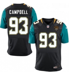 Men Nike Jacksonville Jaguars 93 Calais Campbell Black Alternate Vapor Untouchable Elite Player NFL Jersey