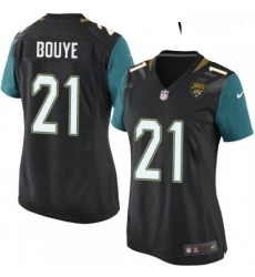 Womens Nike Jacksonville Jaguars 21 AJ Bouye Game Black Alternate NFL Jersey