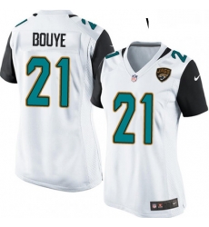 Womens Nike Jacksonville Jaguars 21 AJ Bouye Game White NFL Jersey