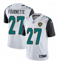 Youth Nike Jacksonville Jaguars 27 Leonard Fournette White Vapor Untouchable Limited Player NFL Jersey