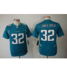 Youth Nike Jacksonville Jaguars #32 Maurice Jones-Drew Green Color[Youth Limited Jerseys]