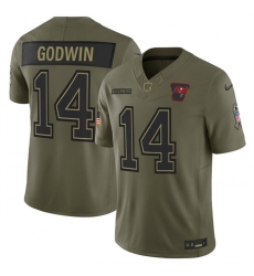 Men Kansas City Chiefs 1 Xavier Worthy Olive 2025 F U S E  Salute to Service Limited Stitched Football Jersey