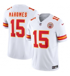 Men Kansas City Chiefs 15 Patrick Mahomes White 2023 F.U.S.E. Vapor Untouchable Limited Stitched Jersey