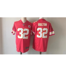 Men   Kansas City Chiefs 32 Nick Bolton Red 2023 F U S E  Vapor Untouchable Limited Stitched Jersey