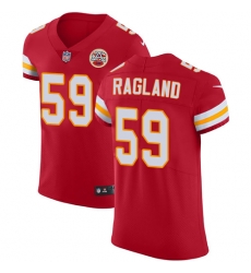 Nike Chiefs #59 Reggie Ragland Red Team Color Mens Stitched NFL Vapor Untouchable Elite Jersey