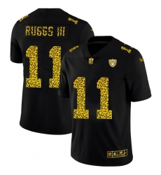 Las Vegas Raiders 11 Henry Ruggs III Men Nike Leopard Print Fashion Vapor Limited NFL Jersey Black