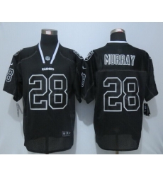 New Nike Oakland Raiders #28 Latavius Murray Lights Out Black Elite Jerseys