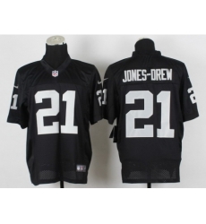 Nike Oakland Raiders 21 Maurice Jones-Drew Black Elite NFL Jersey