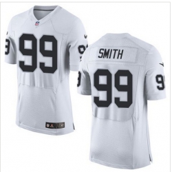 Nike Oakland Raiders #99 Aldon Smith White Men 27s Stitched NFL New Elite Jersey