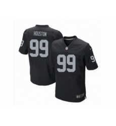 Nike Oakland Raiders 99 Lamarr Houston black Elite NFL Jersey