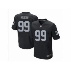 Nike Oakland Raiders 99 Lamarr Houston black Elite NFL Jersey