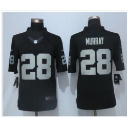 Nike Okaland Raiders #28 Latavius Murray Black Team Color Men 27s Stitched NFL Limited Jersey