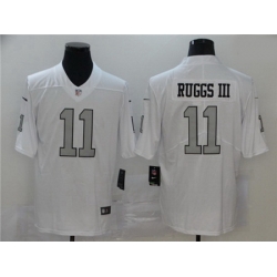 Nike Raiders 11 Henry Ruggs III White 2020 NFL Draft First Round Pick Color Rush Limited Jersey