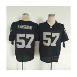 nike nfl jerseys oakland raiders 57 armstrong black[Elite][armstrong]