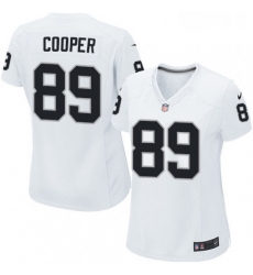 Womens Nike Oakland Raiders 89 Amari Cooper Game White NFL Jersey