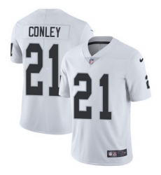 Nike Raiders #21 Gareon Conley White Youth Stitched NFL Vapor Untouchable Limited Jersey