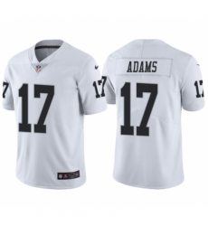 Youth Las Vegas Raiders #17 Davante Adams White Vapor Limited Stitched Jersey