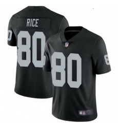 Youth Las Vegas Raiders 80 Jerry Rice Black Limited Team Color Vapor Untouchable Jersey