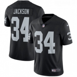 Youth Nike Oakland Raiders 34 Bo Jackson Elite Black Team Color NFL Jersey