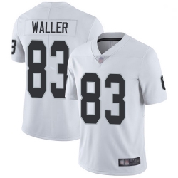 Youth Raiders 83 Darren Waller White Stitched Football Vapor Untouchable Limited Jersey