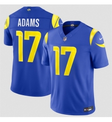 Men Los Angeles Rams  17 Davante Adams Royal 2026 F U S E  Vapor Limited Stitched Football Jersey