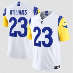 Men Los Angeles Rams  Kyren Williams White 2026 F U S E  Vapor Limited Stitched Football Jersey