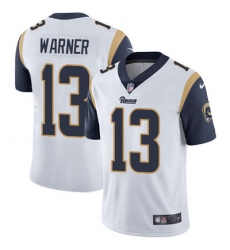 Nike Rams #13 Kurt Warner White Youth Stitched NFL Vapor Untouchable Limited Jersey