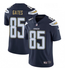 Men Nike Los Angeles Chargers 85 Antonio Gates Navy Blue Team Color Vapor Untouchable Limited Player NFL Jersey