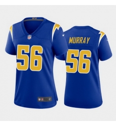 women kenneth murray los angeles chargers royal 2nd alternate game jersey 2020 