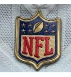 Youth Los Angeles Chargers Gold NFL Logo Patch Biaog