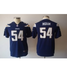 Youth Nike San Diego Chargers #54 Melvin Ingram Blue Nike NFL Jerseys