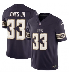 Men Minnesota Vikings 33 Aaron Jones Sr Deep Purple 2026 F U S E Rivalries Collection Limited Stitched Football Jersey Men Minnesota Vikings 33 Aaron Jones Sr Deep Purple 2026 F U S E Rivalries Collection Limited Stitched Football Jersey