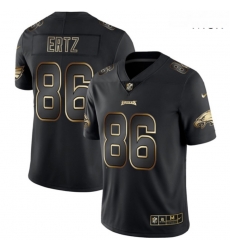 Eagles 86 Zach Ertz Black Gold Vapor Untouchable Limited Jersey