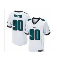 Nike Philadelphia Eagles 1 Marcus Smith white Elite NFL Jersey