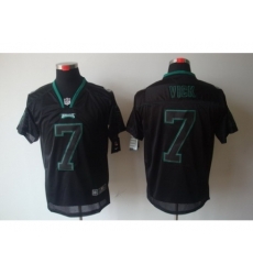 Nike Philadelphia Eagles 7 Michael Vick Black Elite Lights Out NFL Jersey