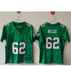 Women Philadelphia Eagles 62 Jason Kelce Kelly Green F U S E  Vapor Untouchable Limited Stitched Football Jersey  Women Philadelphia Eagles 62 Jason Kelce Kelly Green F U S E  Vapor Untouchable Limited Stitched Football Jersey