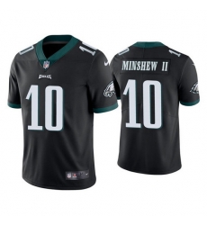 Youth Philadelphia Eagles 10 Gardner Minshew II Black Vapor Untouchable Limited Stitched Football Jersey 