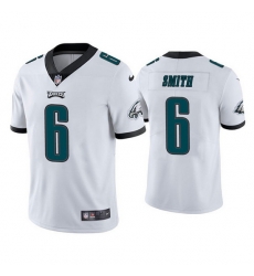 Youth Philadelphia Eagles 6 DeVonta Smith White Vapor Untouchable Limited Stitched Football Jersey 