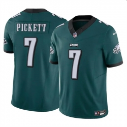 Youth Philadelphia Eagles 7 Kenny Pickett Green 2023 F U S E Vapor Untouchable Limited Stitched Football Jersey