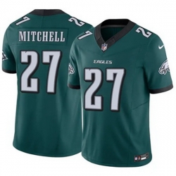 Youth Philadelphia Eagles Quinyon Mitchell #27 Green F U S E Stitched NFL Jersey