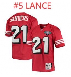 Lance Red Throwback Jersey