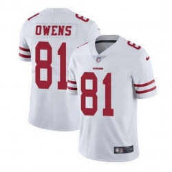 Men San Francisco 49ers 81 Trent Sherfield White Vapor Limited Jersey